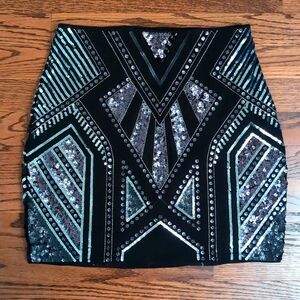Sequence Mini Skirt